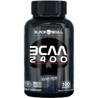 BCAA 2400 CAVEIRA PRETA 100 CAPSULAS